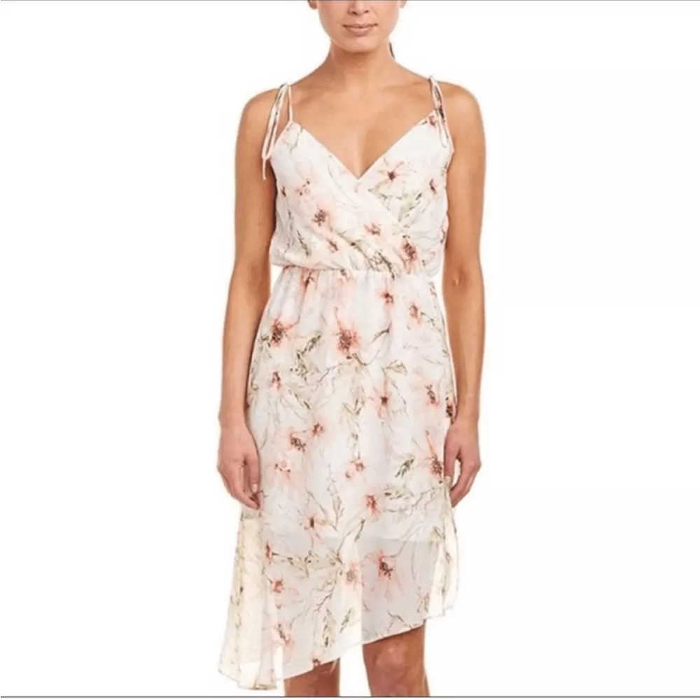 HAUTE HIPPIE Garden of Love Floral Caitlyn Dress L